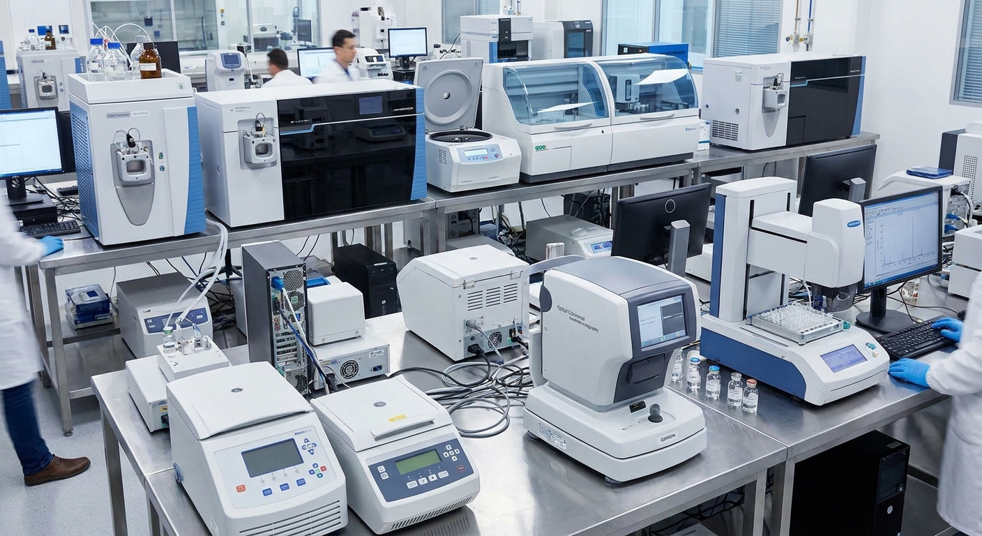 Laboratory equipment collection